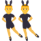 Men with Bunny Ears emoji on Emojione